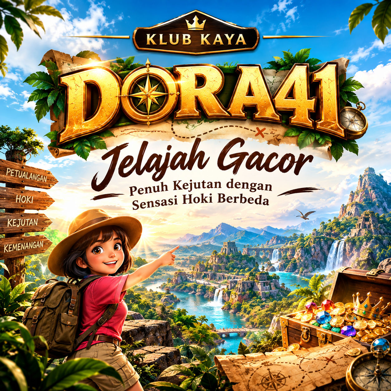 DORA41 | Jelajah Gacor Penuh Kejutan dengan Sensasi Hoki Berbeda