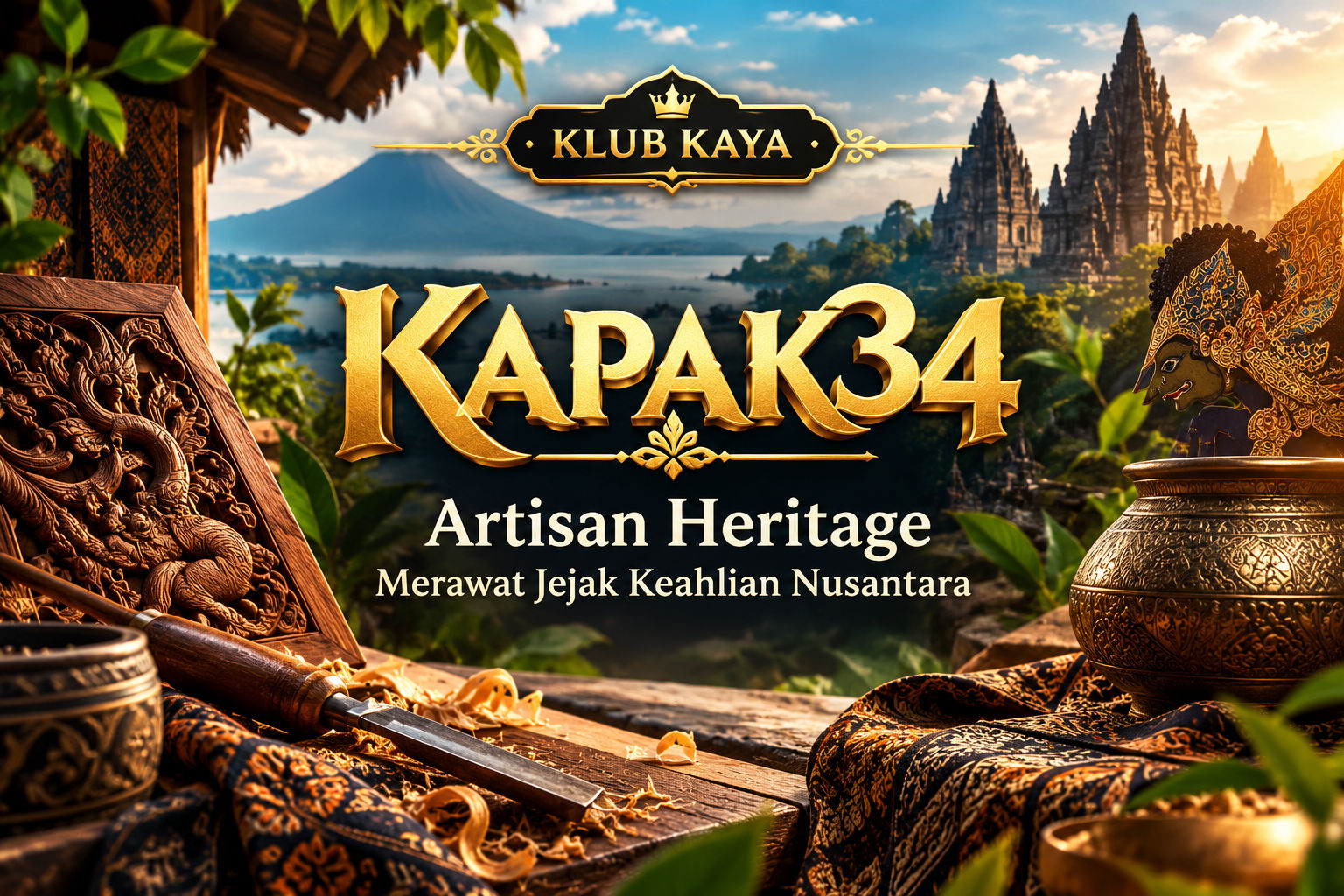 KAPAK34 | Artisan Heritage Merawat Jejak Keahlian Nusantara