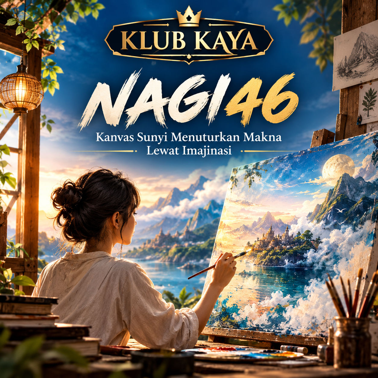 NAGI46 | Kanvas Sunyi Menuturkan Makna Lewat Imajinasi
