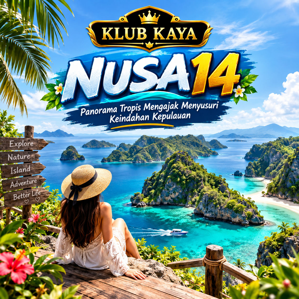 NUSA14 | Panorama Tropis Mengajak Menyusuri Keindahan Kepulauan