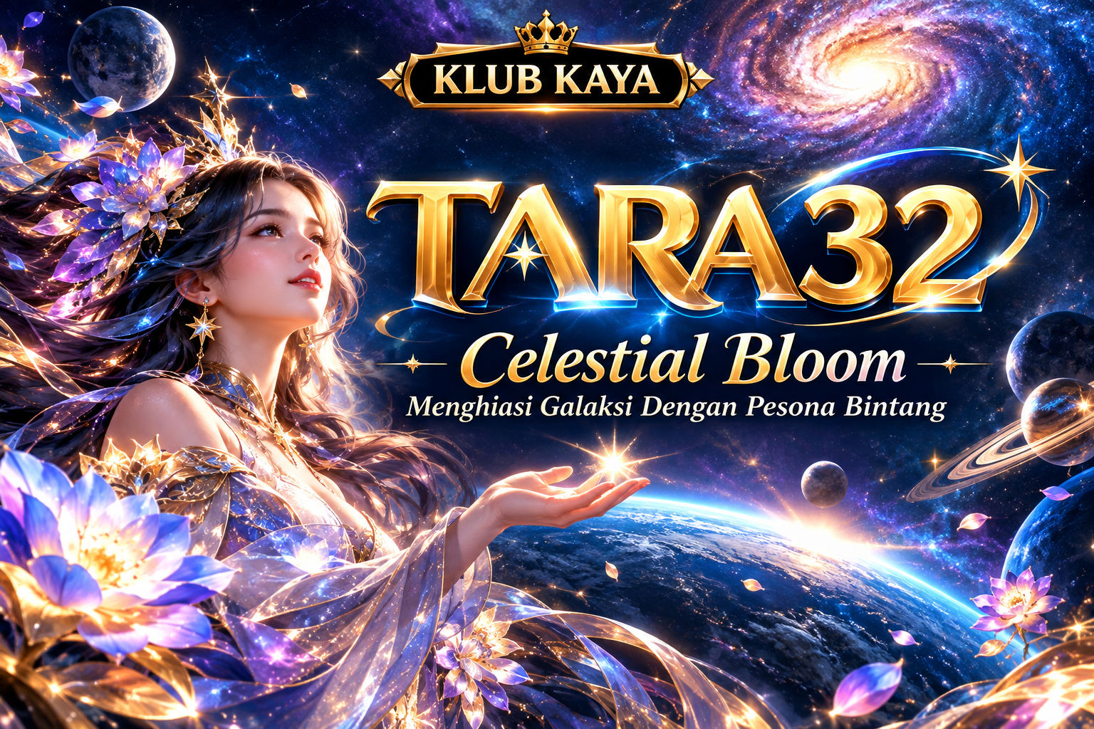 TARA32 | Celestial Bloom Menghiasi Galaksi Dengan Pesona Bintang