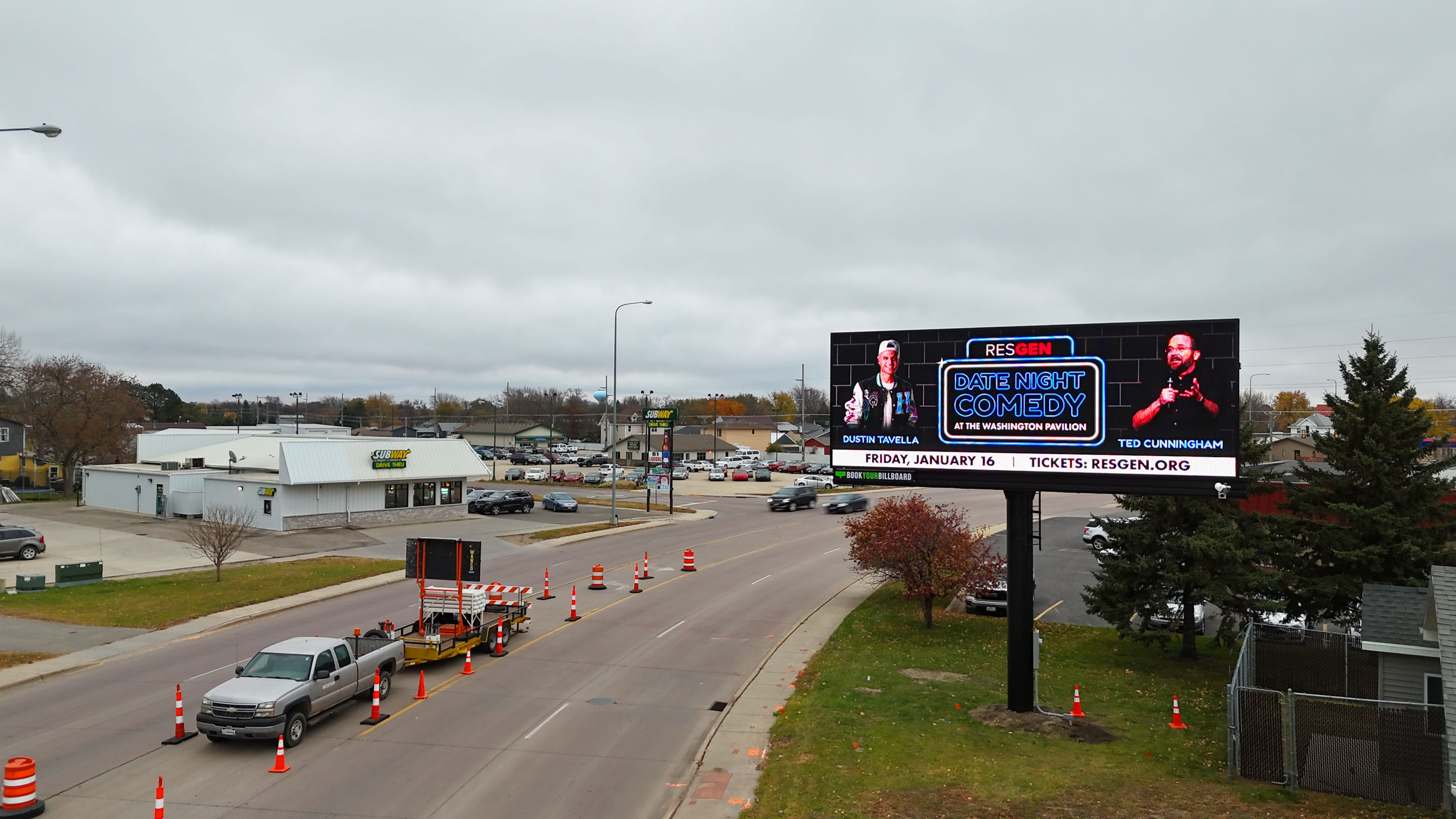 BYB billboard in Watertown: Highway 81 · Display BYBW1NF