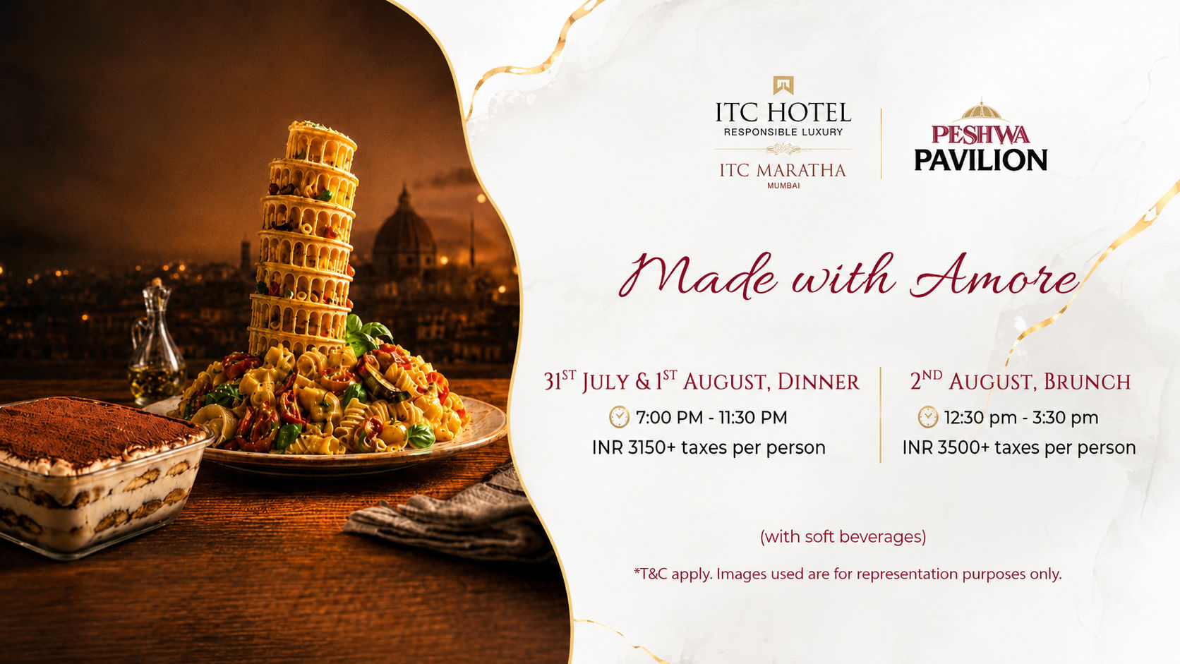ITC MARATHA CHoc  - Buffet restaurant booking on BookMyBuffet