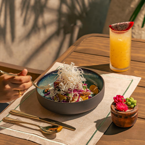 Buffet dishes at Courtyard By Marriott,ARAVALI RESORT in Faridabad - BookMyBuffet