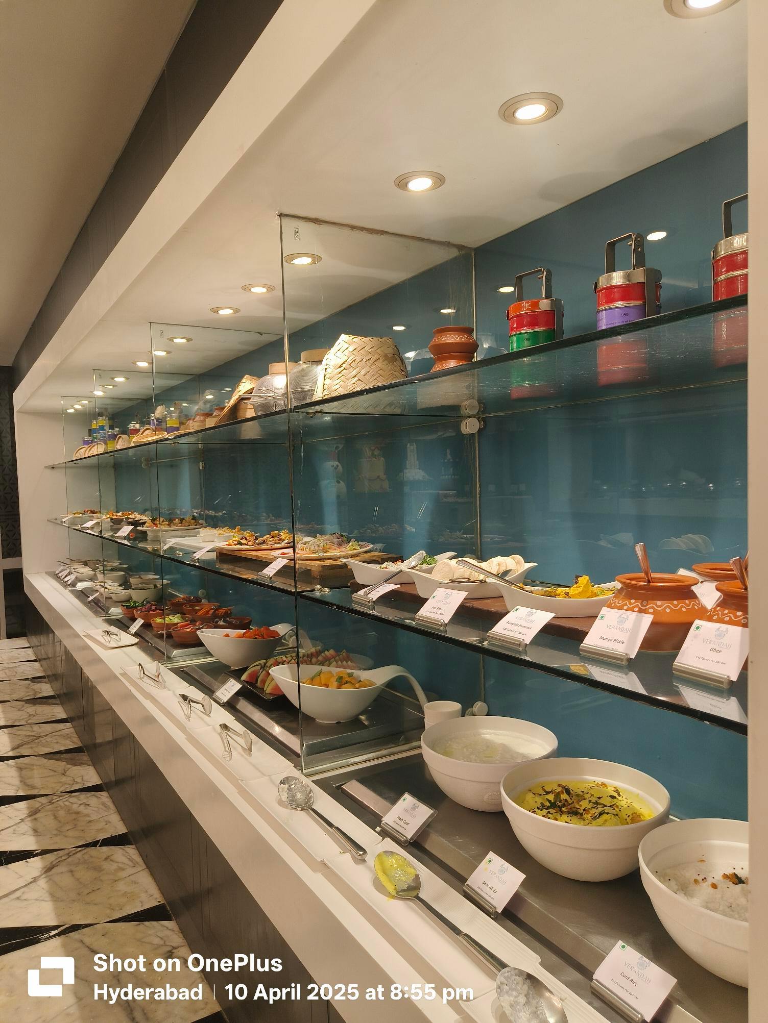 Buffet food spread at The Park , Hyderabad - BookMyBuffet