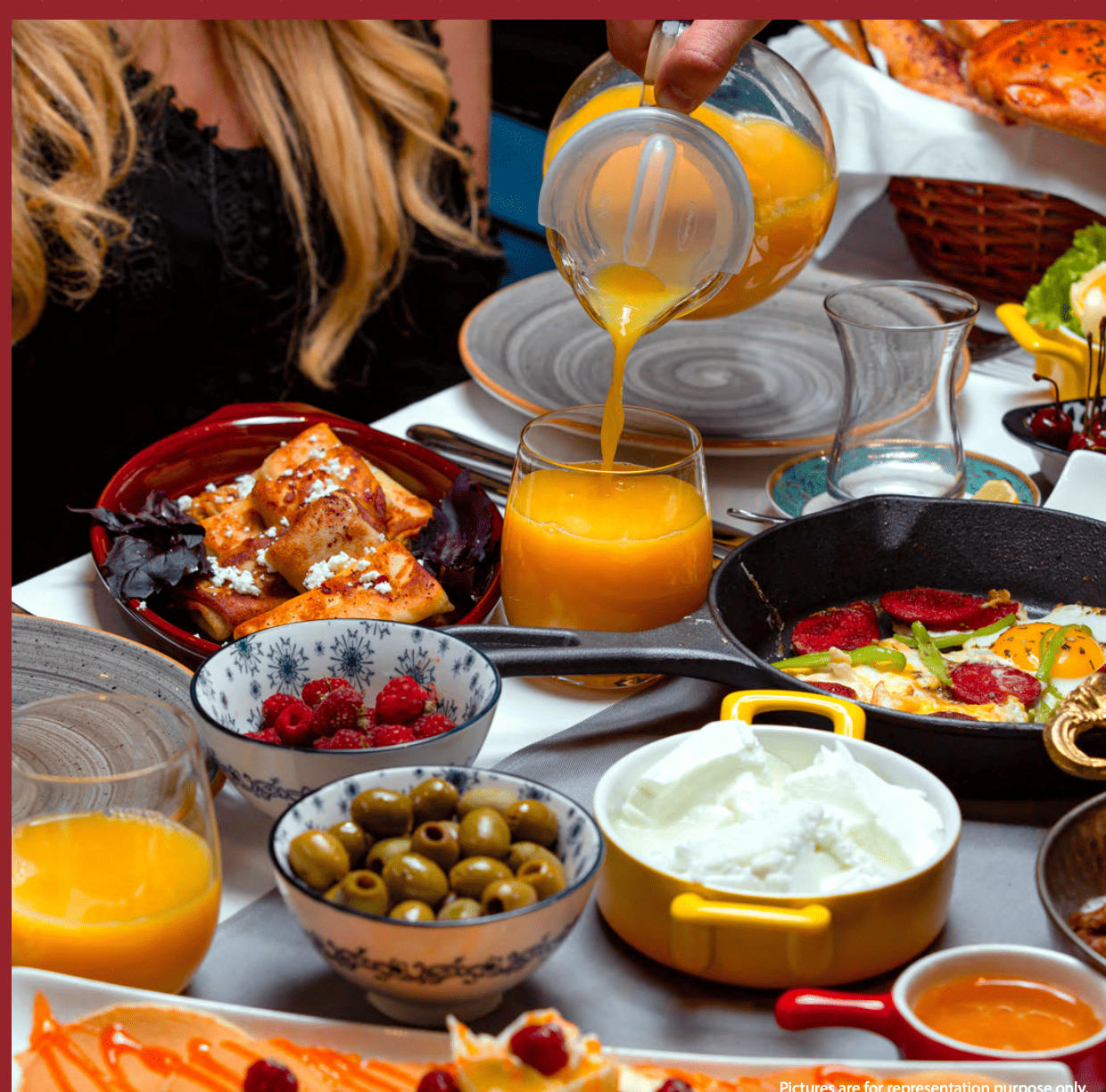 Around the World Brunch(Beginning 1st Jan-26) group buffet offer at Andaz Aerocity Delhi