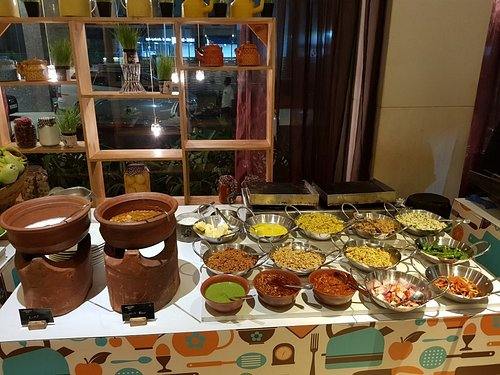 Buffet dishes at Courtyard By Marriott  Chennai in Chennai - BookMyBuffet