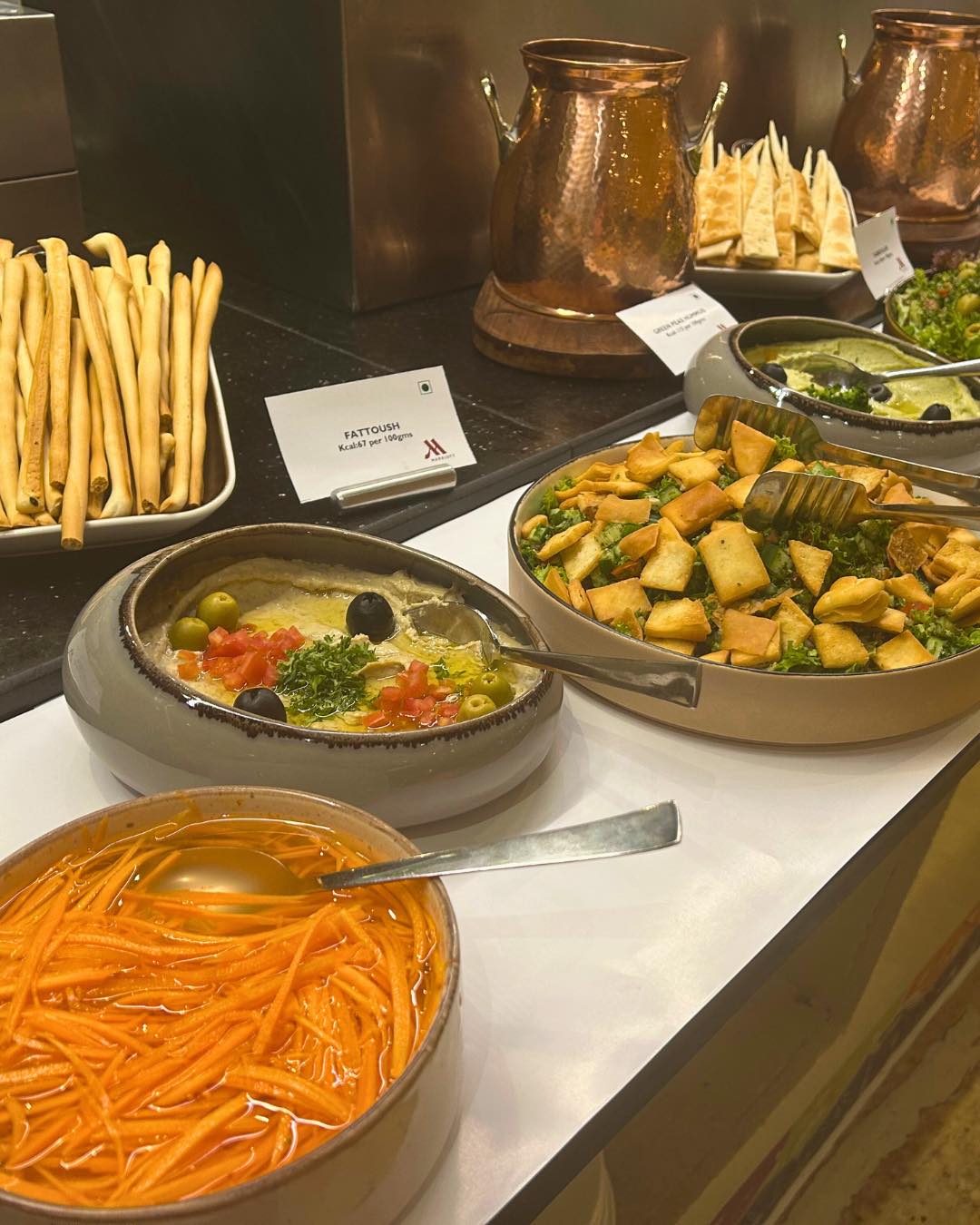 Luxury buffet dining at Hyderabad Marriott Hotel and Convention Centre - BookMyBuffet