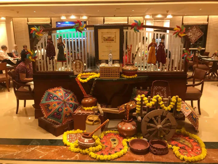 Buffet food spread at ITC Grand Central - BookMyBuffet