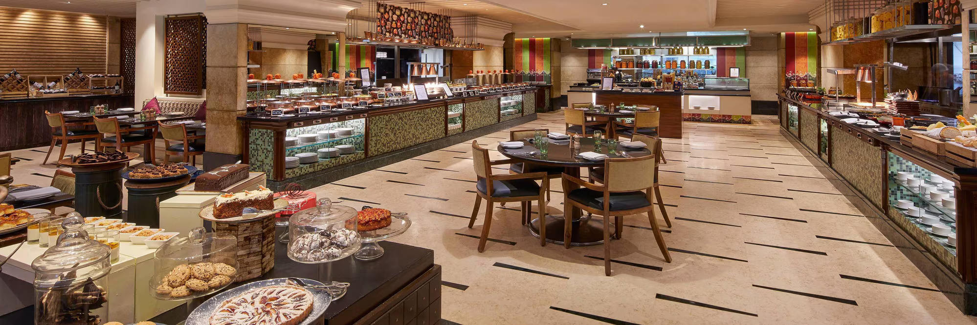 Buffet dishes at Hyderabad Marriott Hotel and Convention Centre in Hyderabad - BookMyBuffet