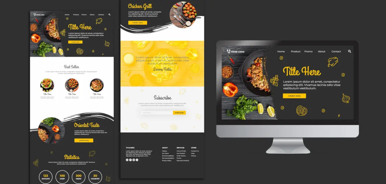Website and Landing Pages