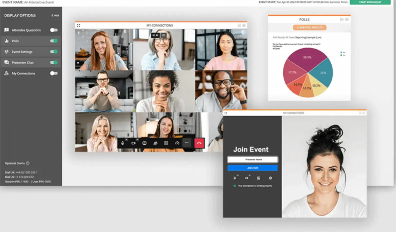 Webinars and virtual events