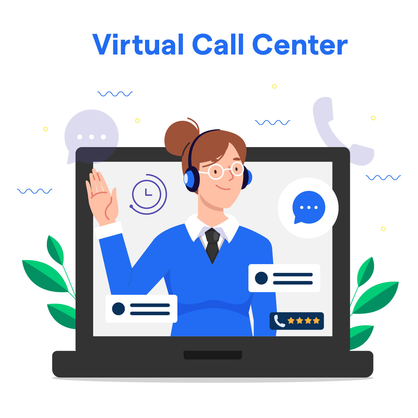 Virtual Call Center Set up Benefits Challenges