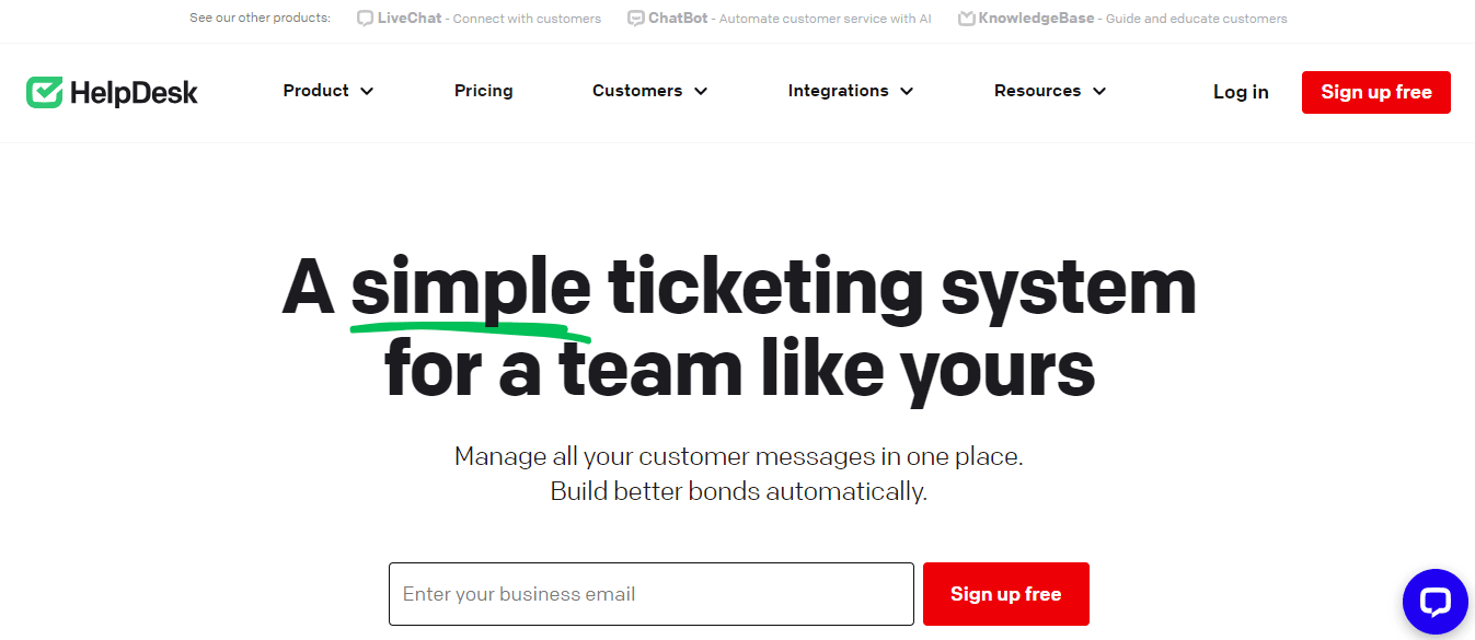 Help Desk
