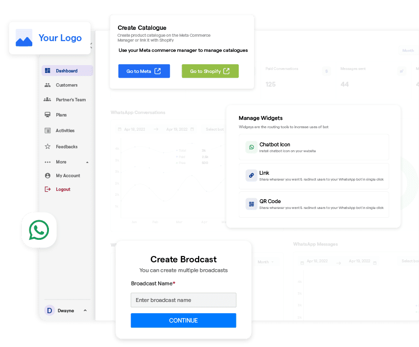 BotPenguin's white-label WhatsApp chatbot platform