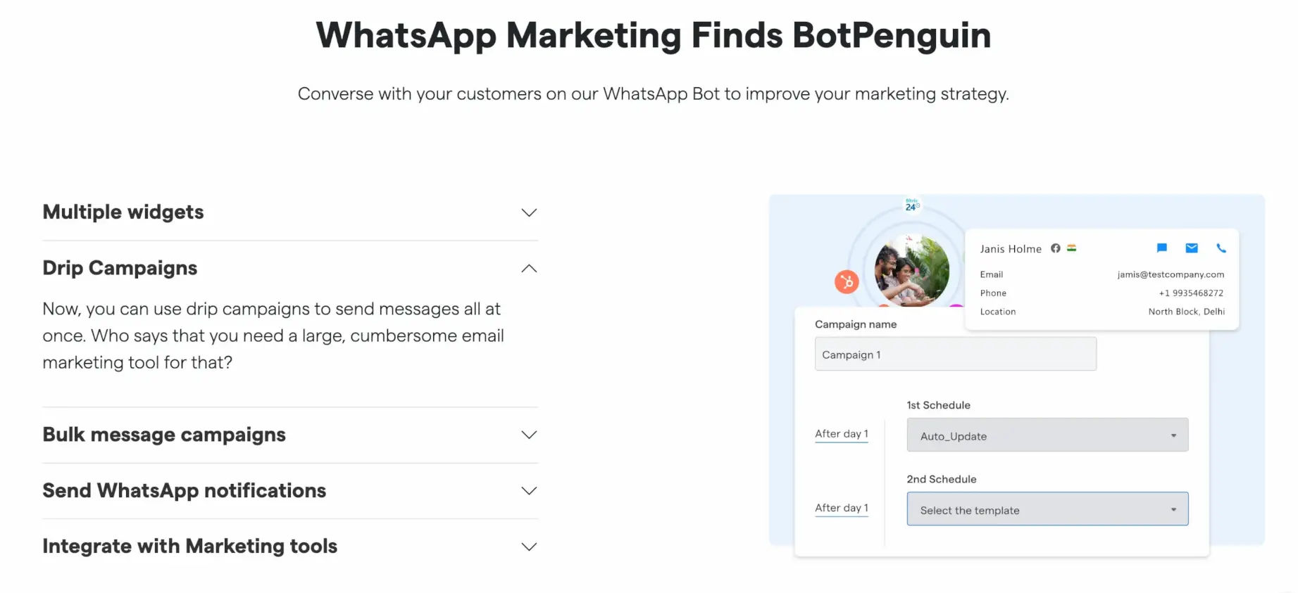 WhatsApp Chatbot at BotPenguin