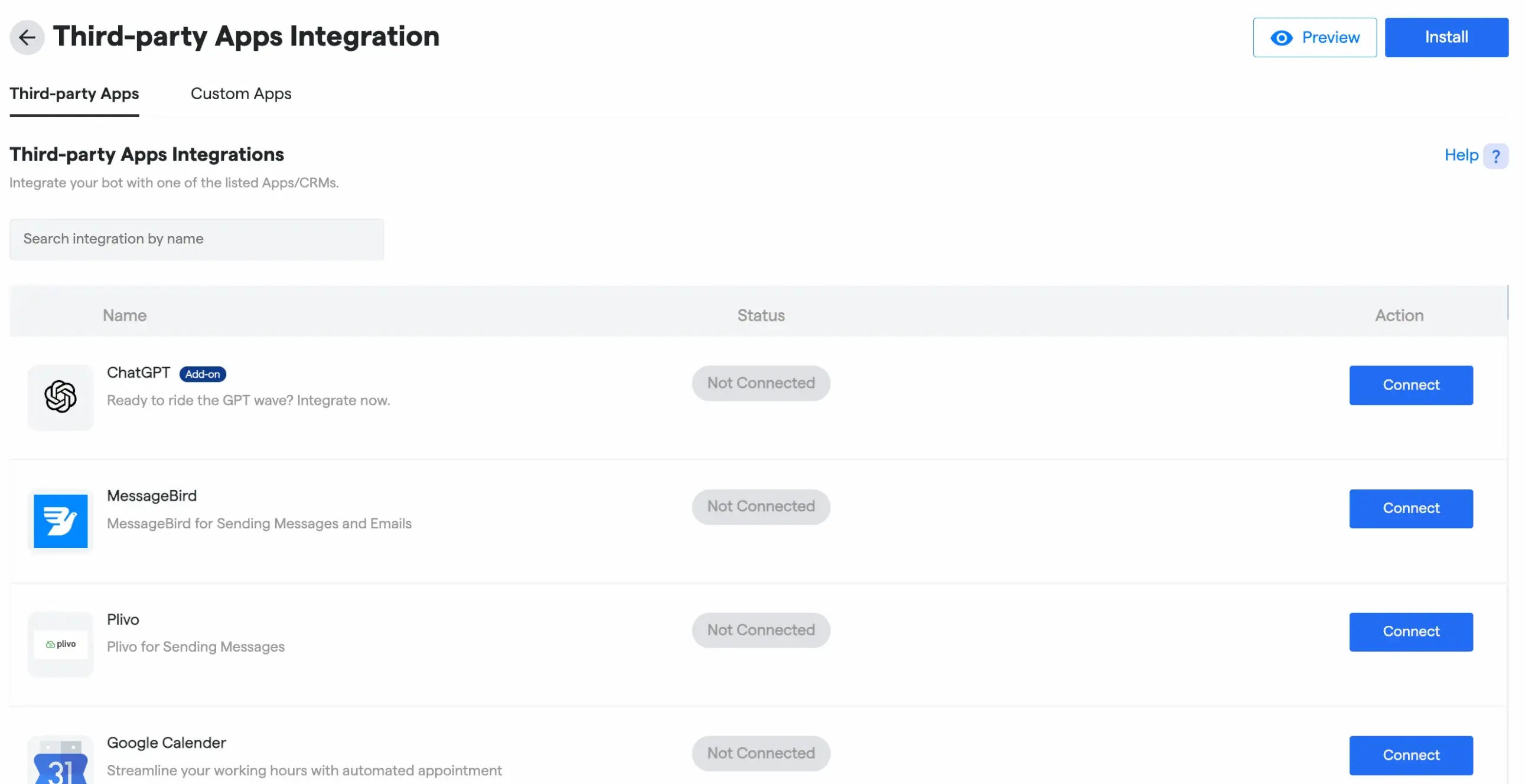 Integration at BotPenguin