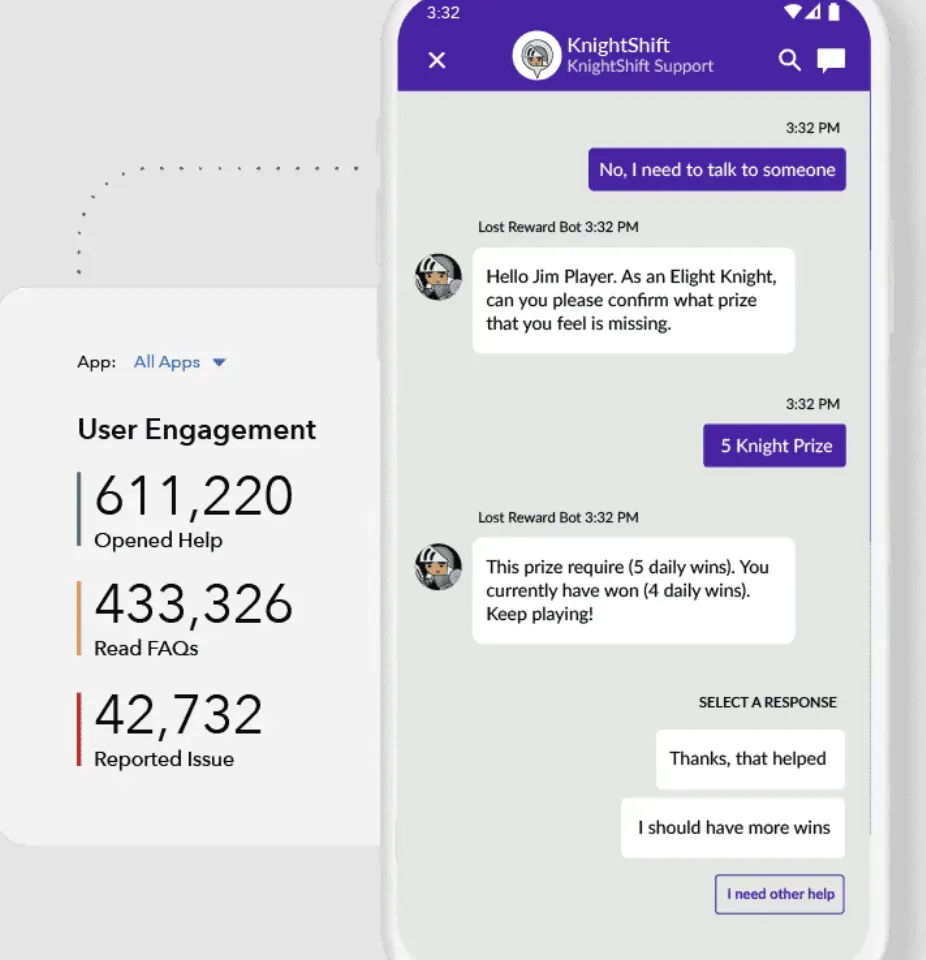 AI in App support