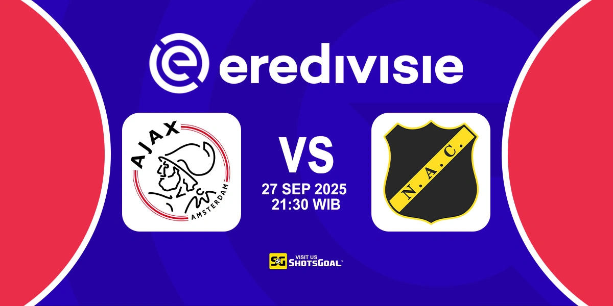 Prediksi Liga Belanda: Ajax vs NAC Breda 27 September 2025