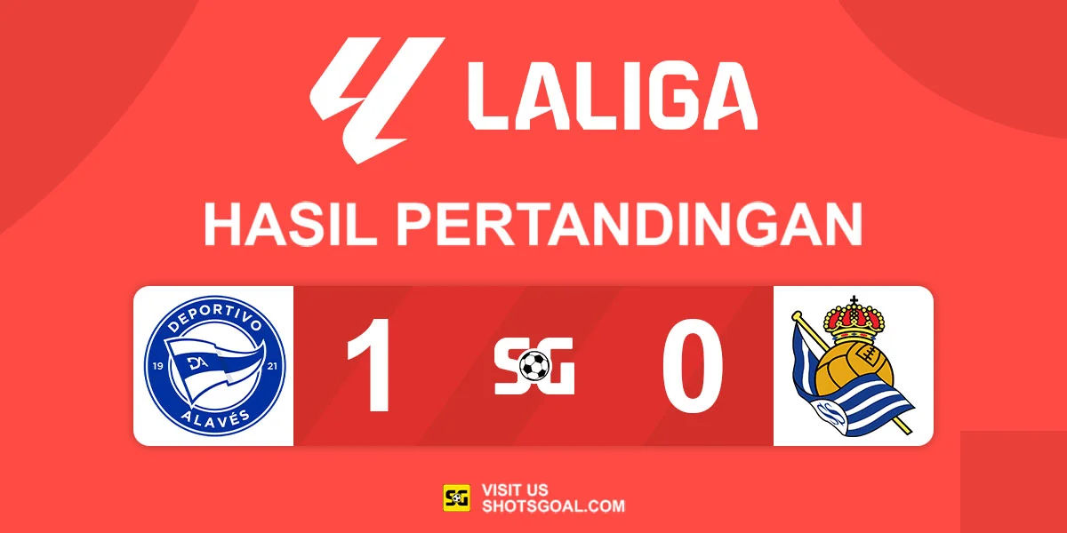 Alaves 1-0 Real Sociedad - Alaves Menang Tipis