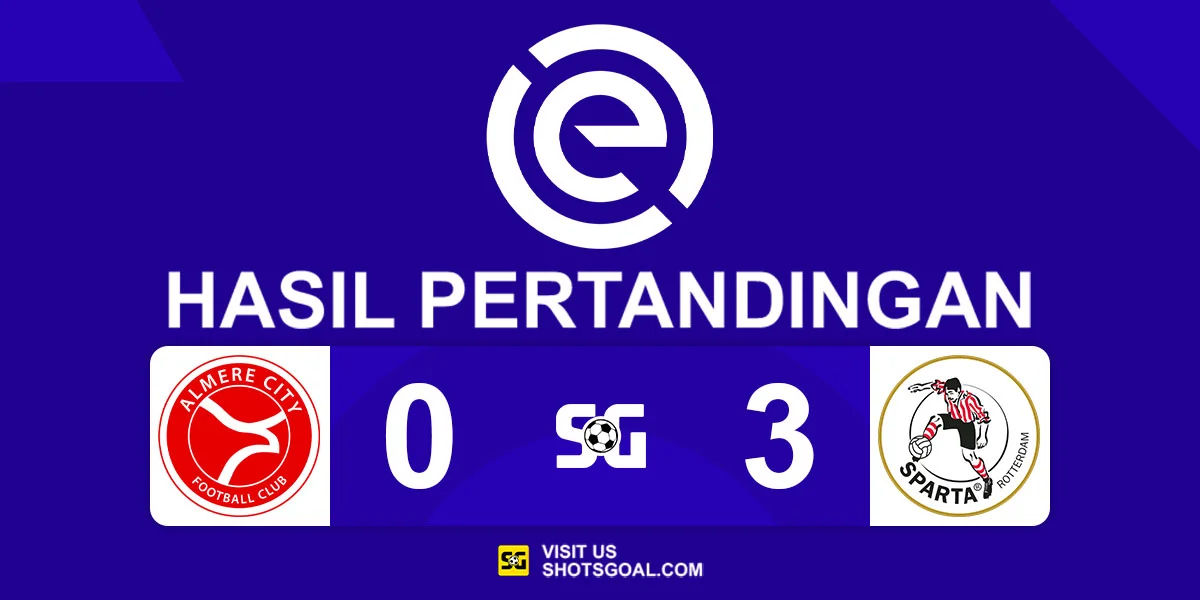 Almere City 0-3 Sparta Rotterdam - Almere City di Ujung Degradasi