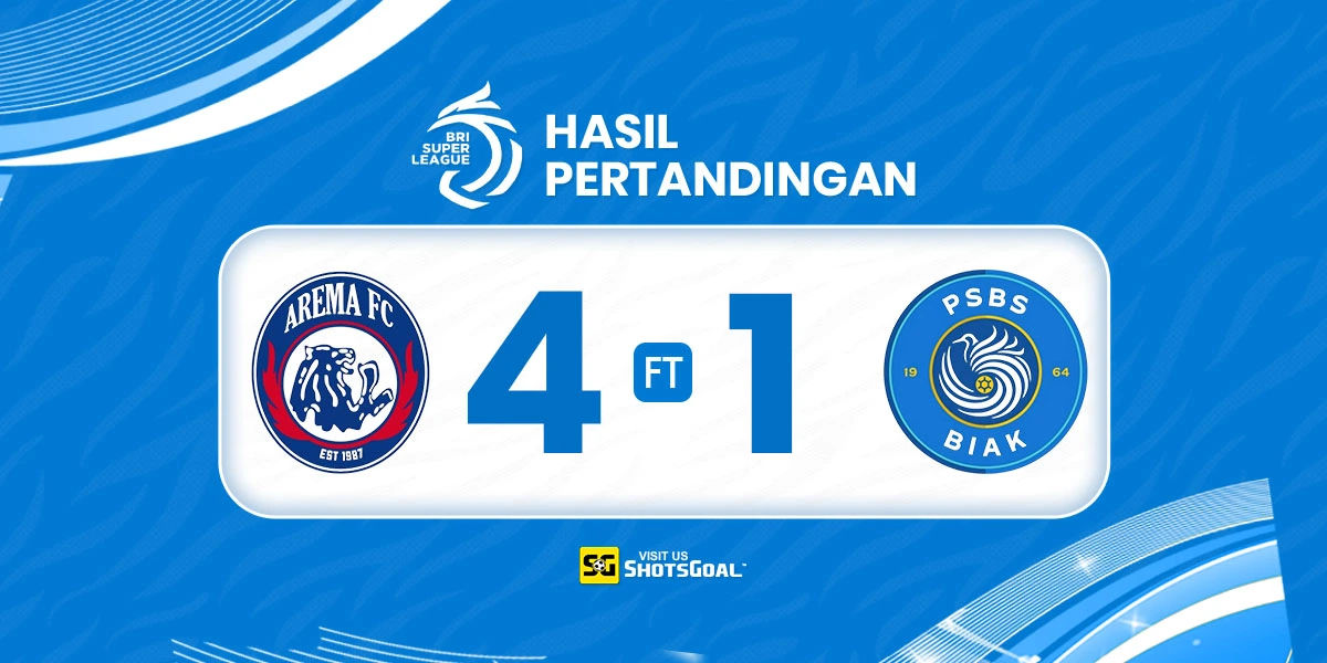 Arema 4-1 PSBS - Dalberto Cetak Hat-Trick Pertama di Liga Super Indonesia 2025-2026