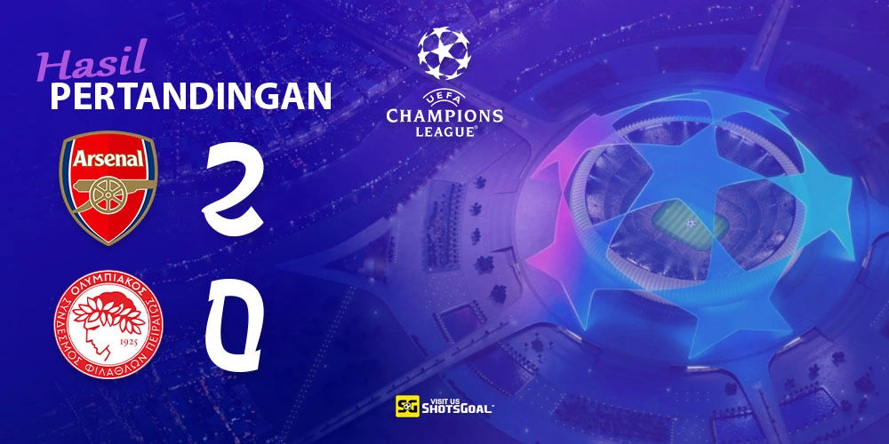 Arsenal 2-0 Olympiacos - Arsenal Menang Lagi