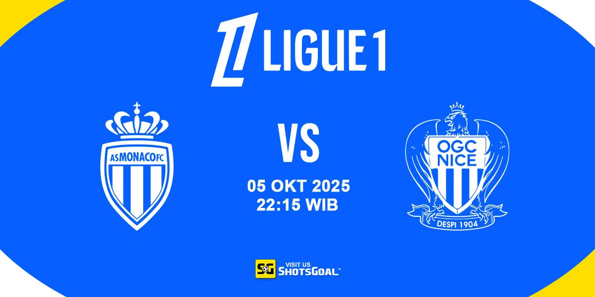 Prediksi Liga Prancis: Monaco vs Nice 05 Oktober 2025