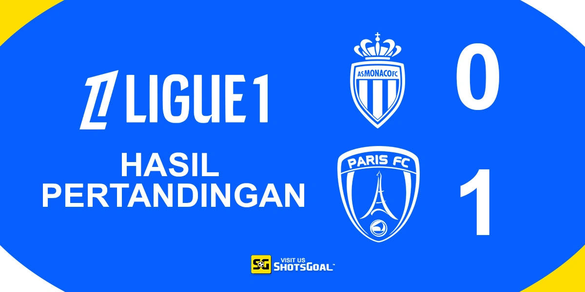 AS Monaco 0-1 Paris FC - Paris FC Raih Kemenangan Mengejutkan