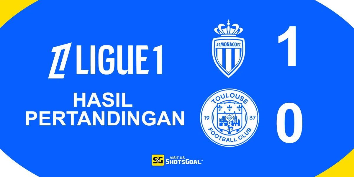 AS Monaco 1-0 Toulouse - AS Monaco Menang Tipis