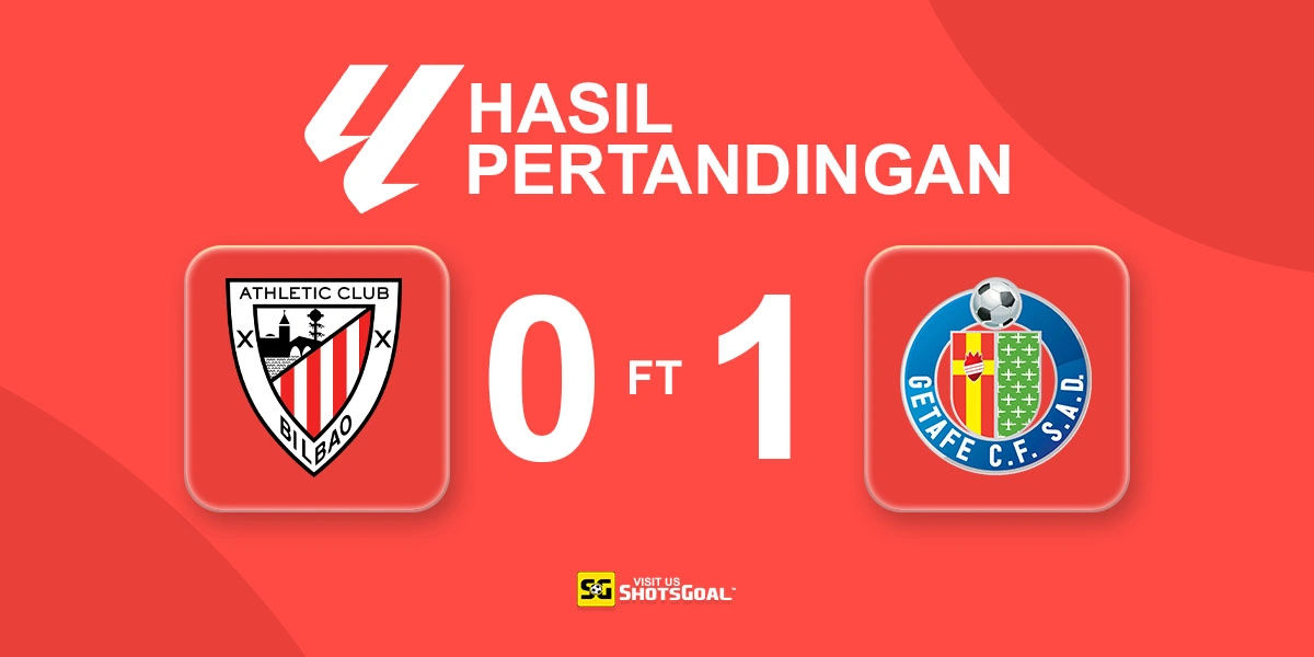 Athletic Club 0-1 Getafe - Athletic Club Kalah Lagi