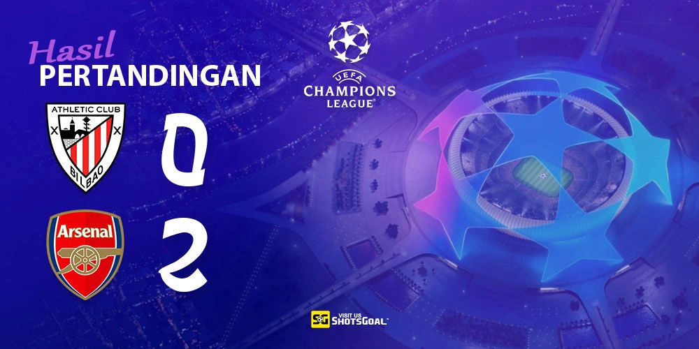 Athletic Club 0-2 Arsenal - Dua Pemain Pengganti Berikan Kemenangan untuk Arsenal