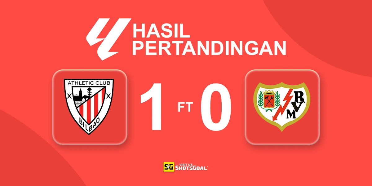 Athletic Club 1-0 Rayo Vallecano - Athletic Club Masih Sempurna