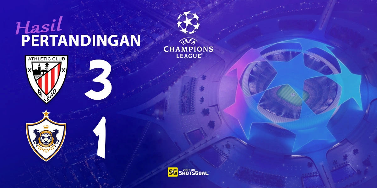 Athletic Club 3-1 Qarabag - Athletic Club Selamat dari Kekalahan Mengejutkan