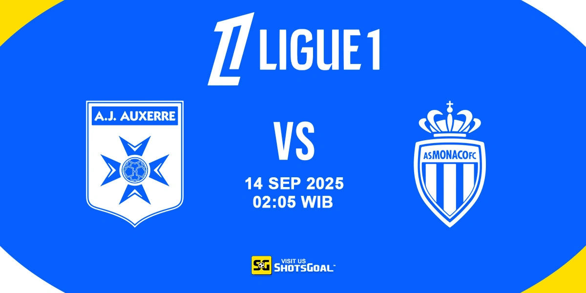 Prediksi Liga Prancis: Auxerre vs Monaco 14 September 2025