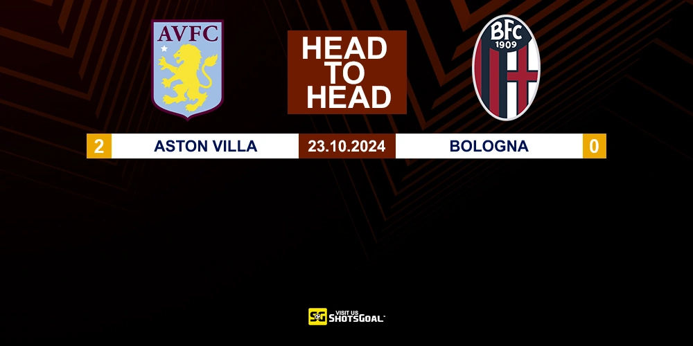 Head to Head Aston Villa vs Bologna