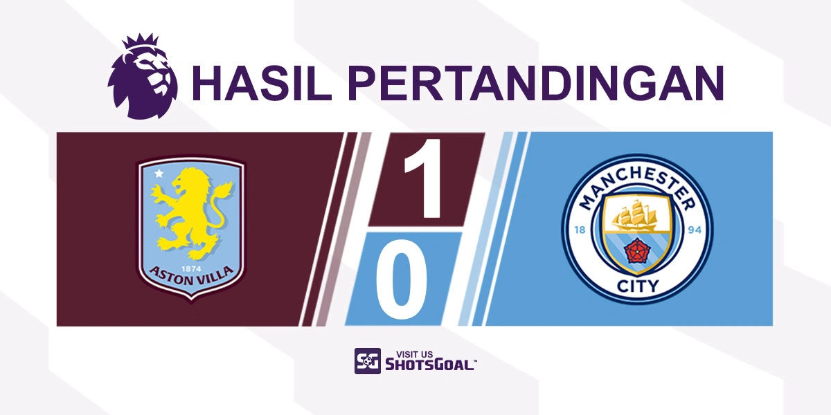 Aston Villa 1-0 Manchester City - Kemenangan Mengejutkan dari Aston Villa