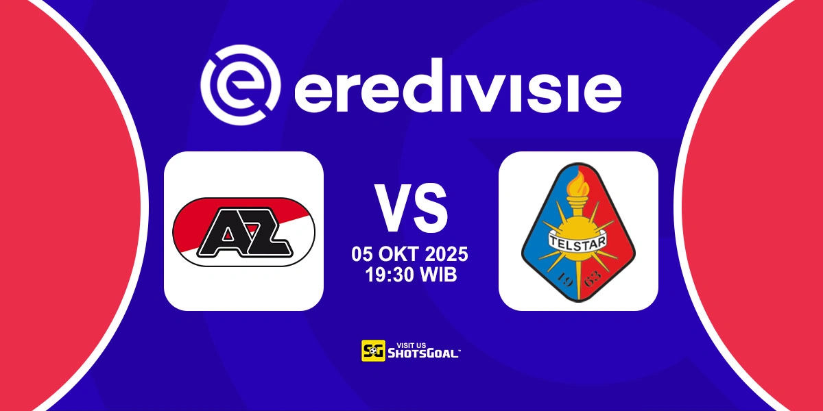 Prediksi Liga Belanda: AZ Alkmaar vs Telstar 05 Oktober 2025