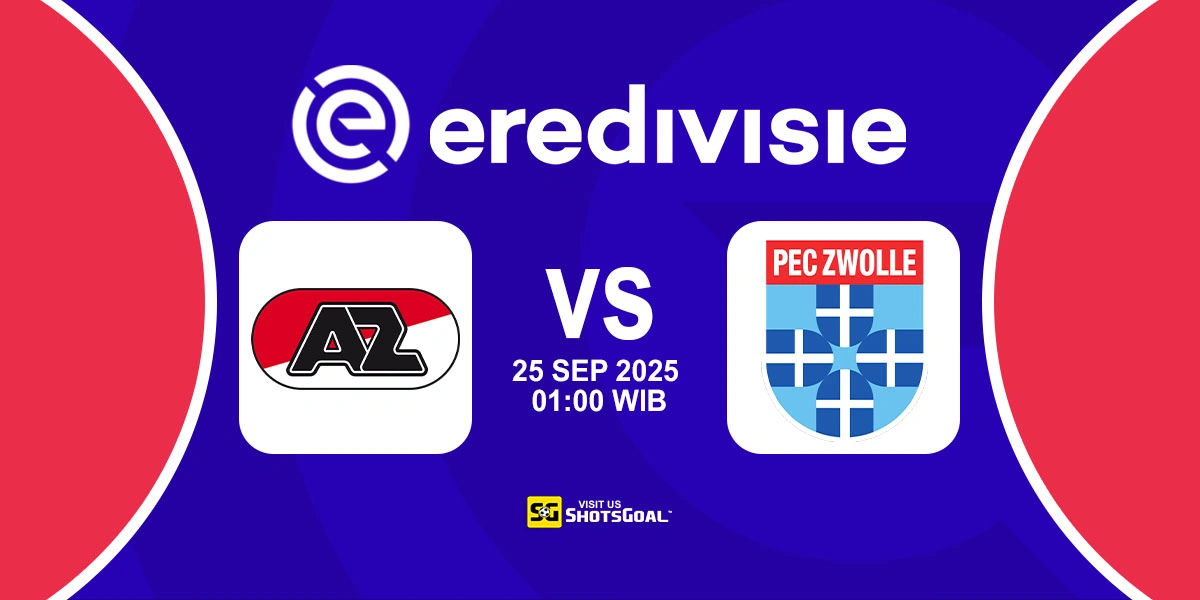 Prediksi Liga Belanda: AZ Alkmaar vs. Zwolle 25 September 2025