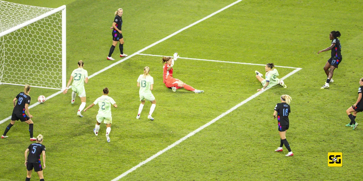 Momen Gol dari Michelle Agyemang