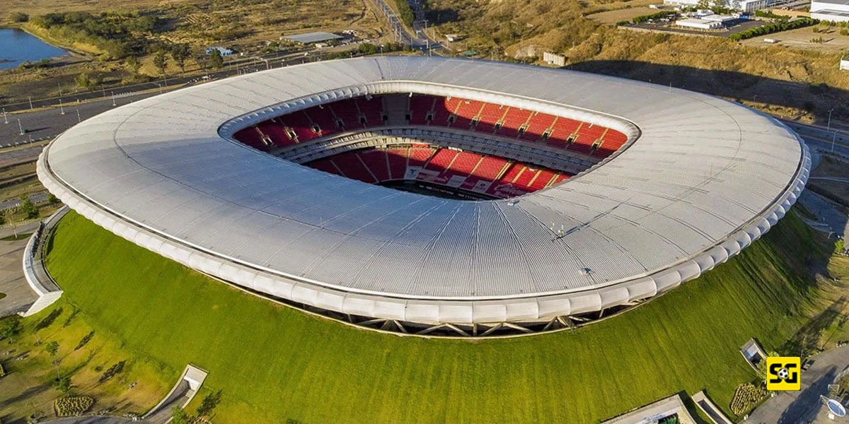 Intip Kemegahan Stadion Akron di Guadalajara yang Jadi Salah Satu Stadion untuk Piala Dunia 2026!