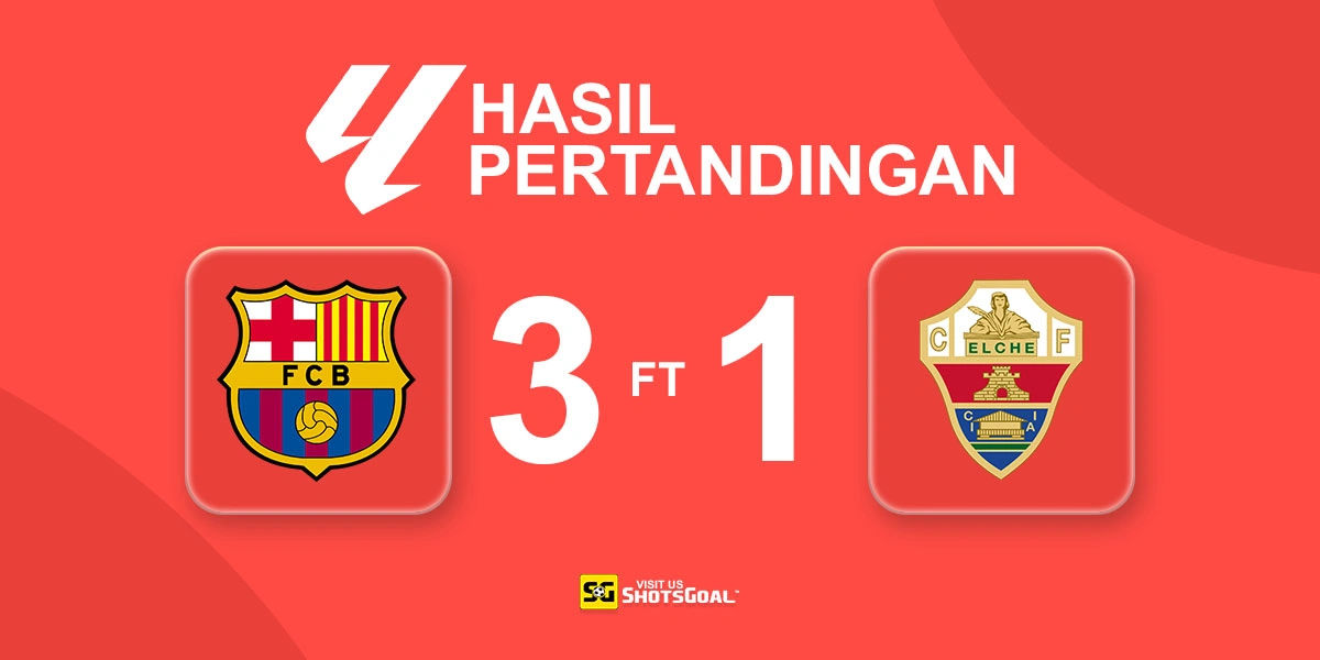 Barcelona 3-1 Elche - Kemenangan Mudah untuk Barcelona