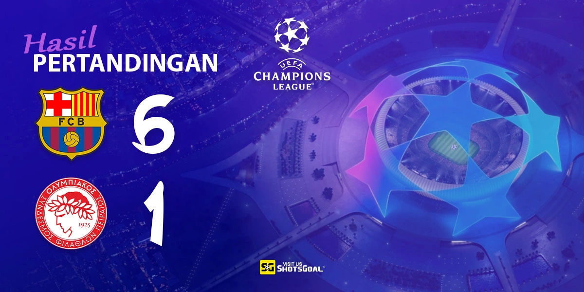 Barcelona 6-1 Olympiacos - Kemenangan Mudah untuk Barcelona