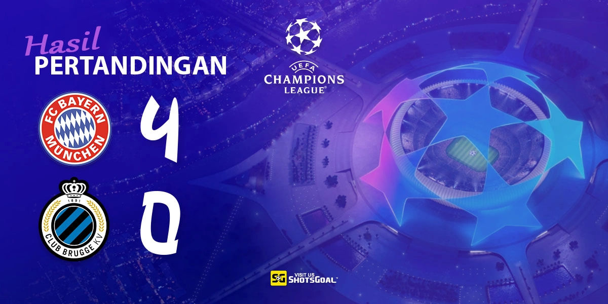 Bayern Munchen 4-0 Club Brugge - Kemenangan Mudah untuk Bayern Munchen
