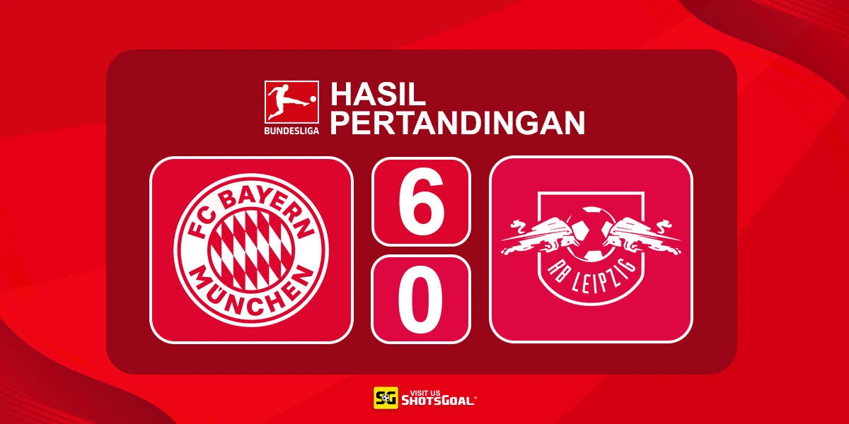 Bayern Munchen 6-0 RB Leipzig - Bayern Munchen Hantam RB Leipzig di Laga Pembuka
