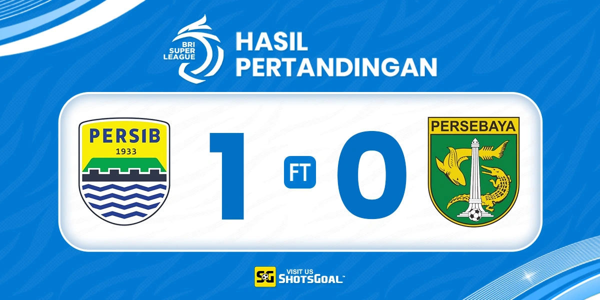 Persib 1-0 Persebaya - Persib Menang dengan Gol Kontroversial