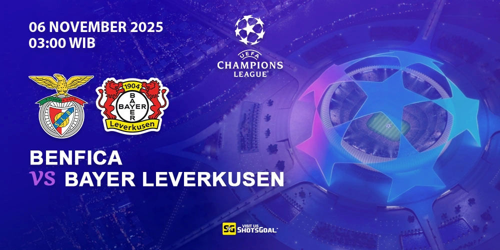 Prediksi Liga Champions: Benfica vs Bayer Leverkusen 06 November 2025