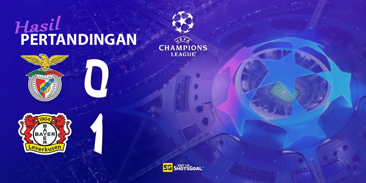 Benfica 0-1 Bayer Leverkusen - Benfica Masih Tanpa Poin