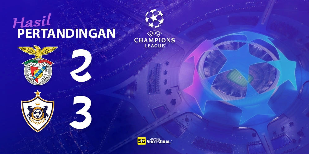 Benfica 2-3 Qarabag - Qarabag Comeback Sensasional