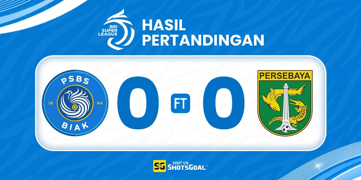 PSBS 0-0 Persebaya - Hujan Kartu Merah di Sleman